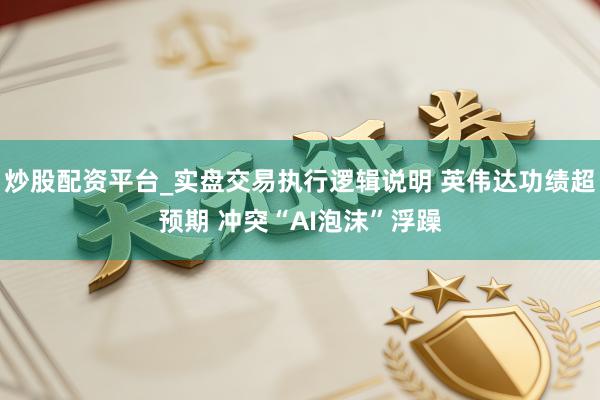 炒股配资平台_实盘交易执行逻辑说明 英伟达功绩超预期 冲突“AI泡沫”浮躁